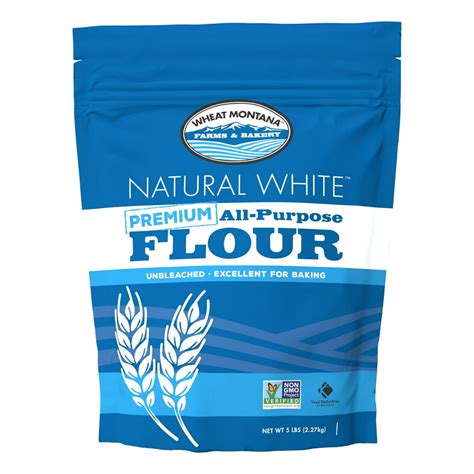 Wheat Montana Natural White All Purpose Flour 5 Lb