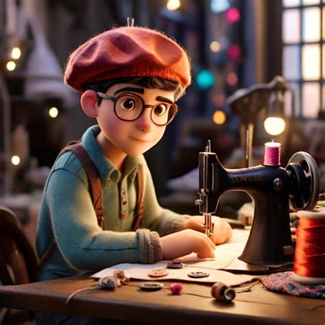 Un Taller De Dibujos Animados Inspirado En Pixar Foto Premium