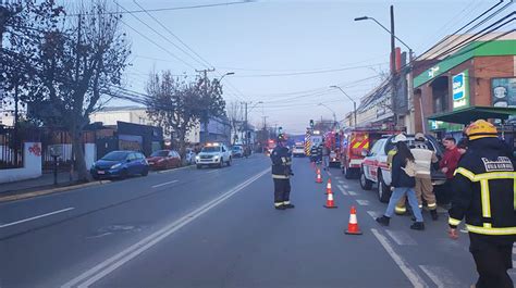 Se descarta fuga de gas en Avenida Valparaíso de Villa Alemana