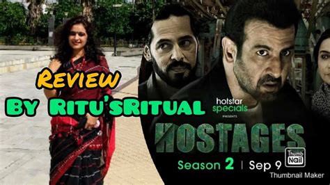 Hostages Season 2 Review Hostages 2 On Disney Hotstar Ritu