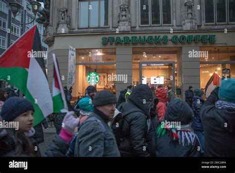 Berlino Germania 13 Gennaio 2024 A Berlino Una Controversa Protesta