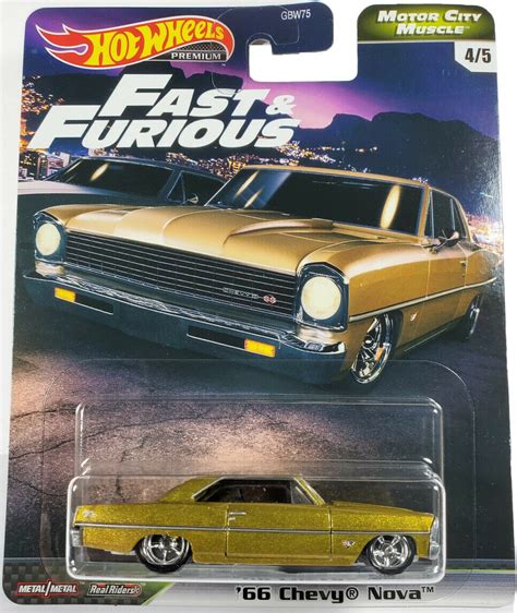 Mattel Hot Wheels The Fast And The Furious Premium Chevy Nova Skroutz Gr