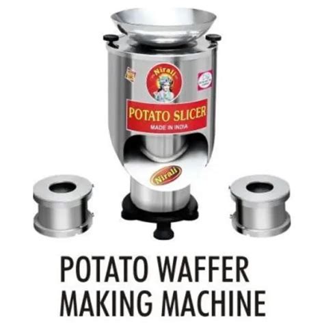 Stainless Steel Potato Chips Machine For Commercial Capacity 300 Per