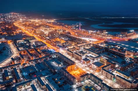 Новый Уренгой — газовая столица России с высоты | Gelio | Слава ...