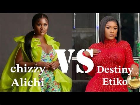 DESTINY ETIKO VS CHIZZY ALICHI BEAUTY FASHION CONTEST NETWORTH