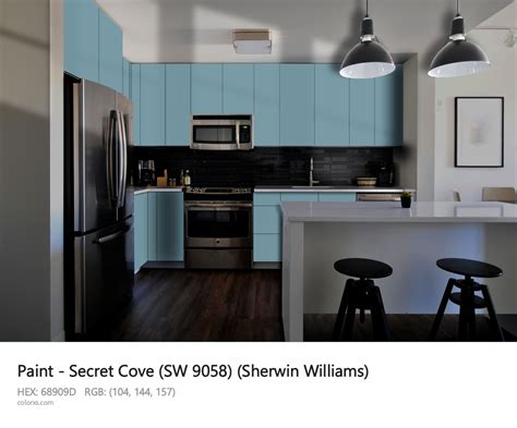 Sherwin Williams Secret Cove Sw Paint Color Codes Similar