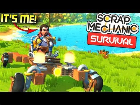 Scrap Mechanic Survival Mode Gameplay First Look SMS 1 YouTube