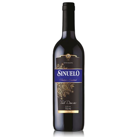 Vinho Tinto De Mesa Demi Sec Sinuelo Ml Submarino