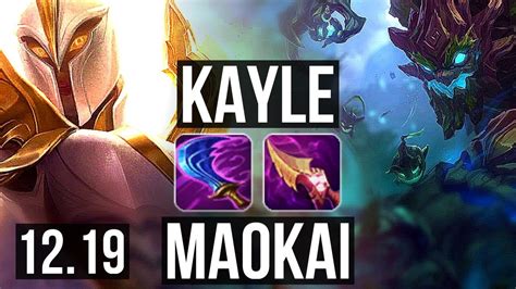 KAYLE Vs MAOKAI TOP 2 3M Mastery 1100 Games 6 1 3 KR Master