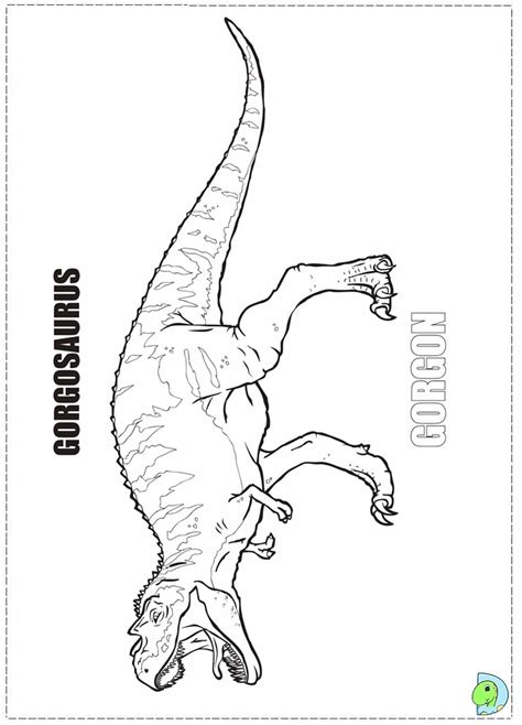 Walking With Dinosaurs Coloring Page