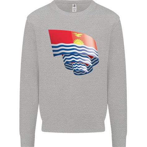 Krause Kiribati Flagge Tag Fußball Herren Sweatshirt Pulli eBay