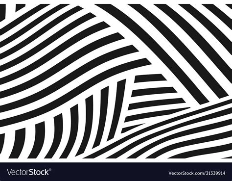 Abstract Black And White Line Patterns