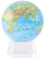 Mova Globe Solar Power Blue Relief Free Shipping