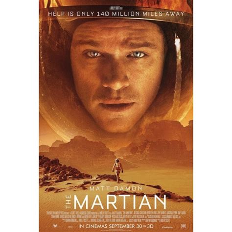 The Martian Movie Poster Science Fiction Movie Posters, Best Movie ...