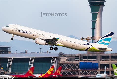 Hl Airbus A Air Busan Tcjjn Jetphotos