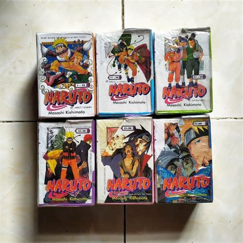 Jual BOXSET KOMIK NARUTO SERI 1 60 LENGKAP Masashi Kishimoto