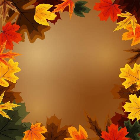 Shiny Autumn Leaves Banner Background 2462839 Vector Art At Vecteezy