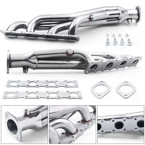 Performance Exhaust Manifold Headers Stainless Steel Piping Header For