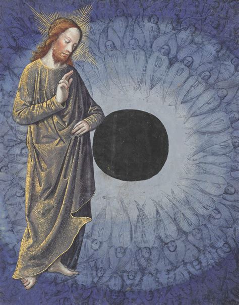 God creating The Earth - illumination from The Hours of Louis de Laval : r/Medievalart