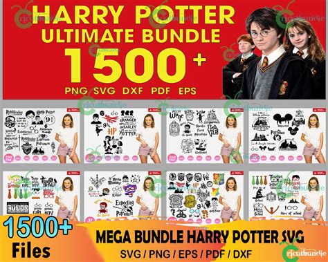 1500 Harry Potter Svg Bundle Free Svg Files For Cricut