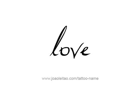 Love Name Tattoo Designs - Tattoos with Names