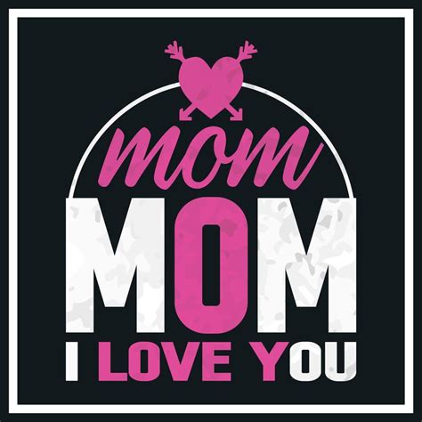 Mom T Shirt Design Happy Mothers Day T Shirt Design Vector Free Vector