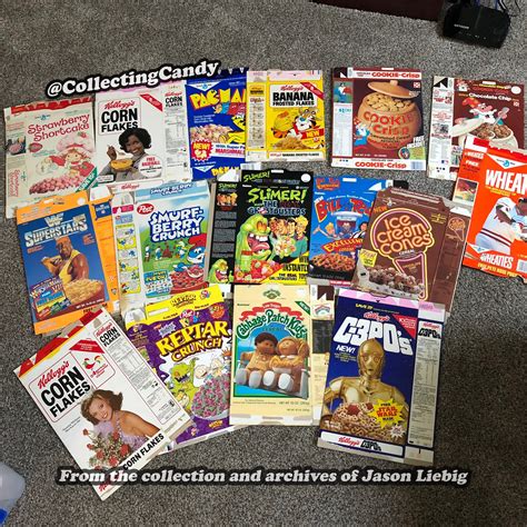 80s Cereal Boxes