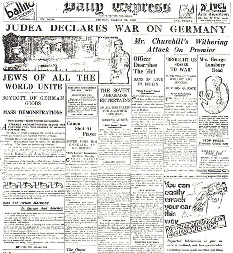 judea-declares-war-on-germany-daily-express-1933-03-24-evening.jpg | The Mein Kampf Project at ...