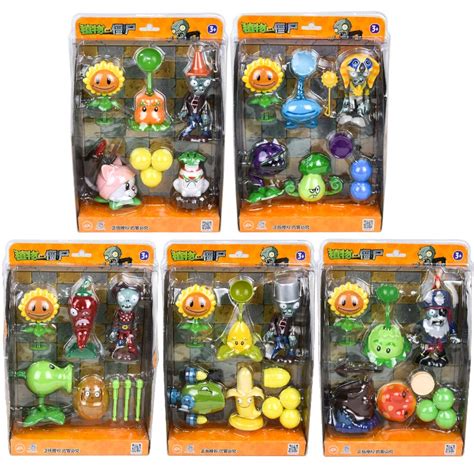 Plants vs Zombies 2 PVZ2 Toys Action Figures Set Toy for Boys Girls ...