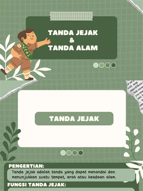 tanda alam  tanda jejak
