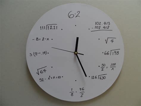 Reloj Matematico Personalizado 200 00 En Mercado Libre