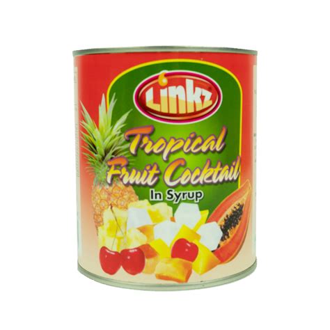 Linkz Tropical Fruit Cocktail In Syrup 850g Shopifull