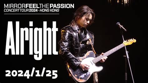 2024年01月25日 Mirror Feel The Passion Concert Tour 2024 《alright》 Tiger