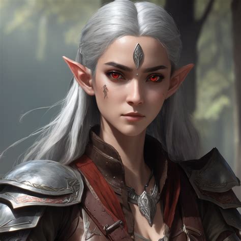 Female Eladrin Elf Gloom Stalker Ranger Character Co