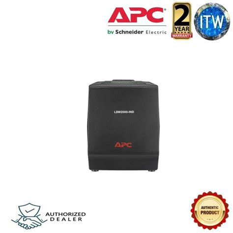 APC Line R LSW2000 IND 1000W 2000VA Automatic Voltage Regulator 3