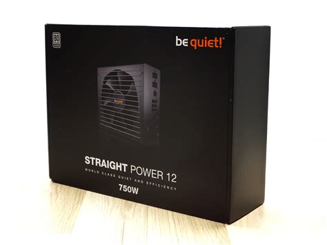 The Be Quiet Straight Power 12 750W PSU Review Proficient Platinum Power