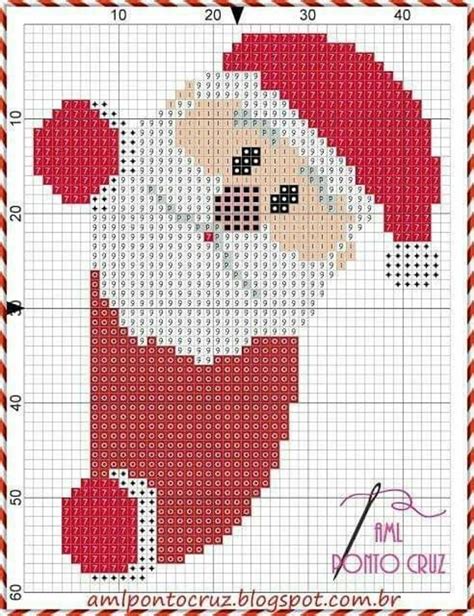 Ponto Cruz Para O Natal - 51 Gráficos de Ponto Cruz para o Natal para Baixar Grátis | Revista ...