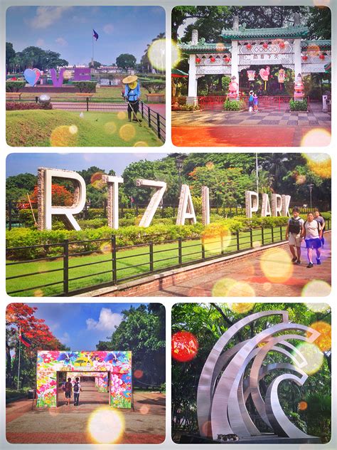 Rizal Park Map