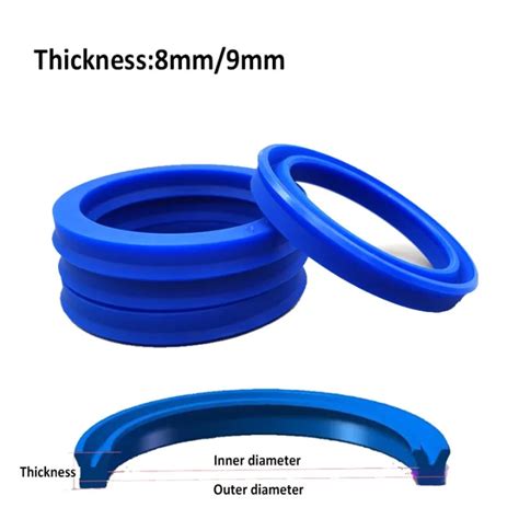 1pcs Polyurethane Hydraulic Cylinder Oil Sealing Ring Unuhsuy Type Shaft Hole General Sealing