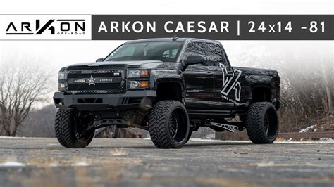 ARKON Caesar 24x14 81 2015 Chevy Silverado 1500 YouTube