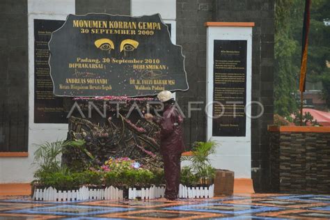 Peringatan Tahun Gempa Sumbar Antara Foto