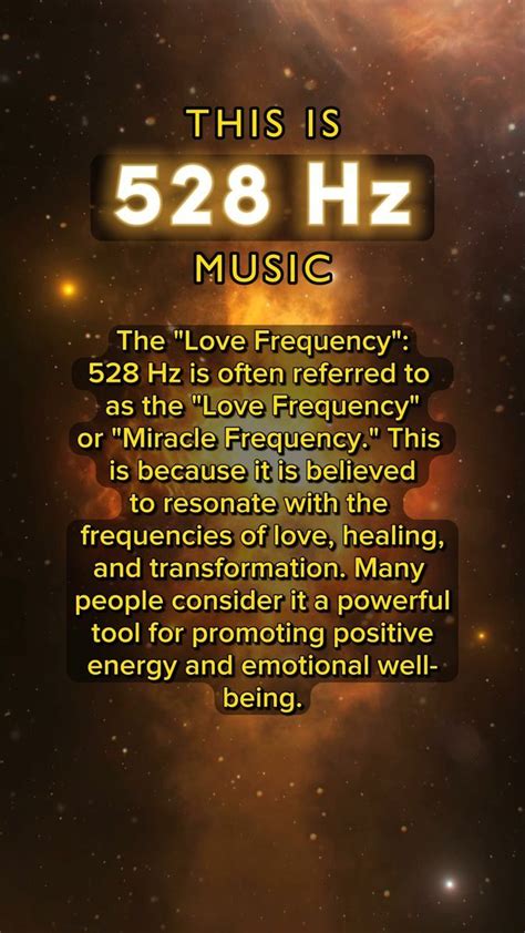 The Love Frequency Hz Is Often Referred To As The Love