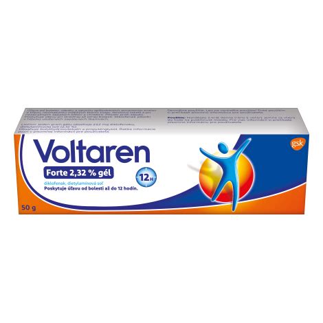 Voltaren Forte 2 32 Drm Gel 50 G E Lieky Sk