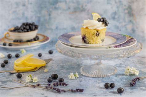 Lemon And Blueberry Cake Fifi S Cakery