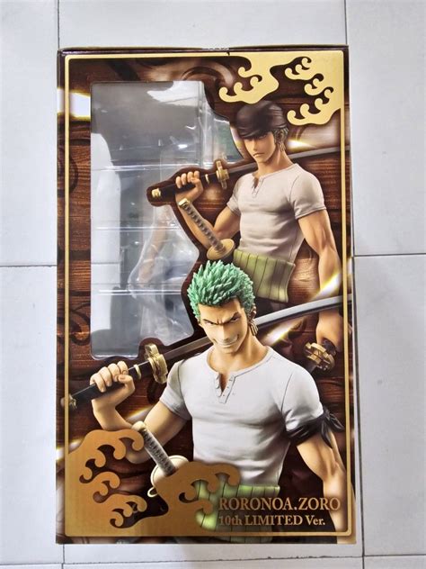 One Piece MegaHouse Roronoa Zoro POP NEO DX 10th LIMITED Excellent