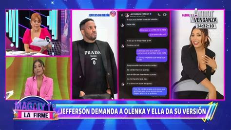 Olenka Mejía Confirma Que Estuvo Embarazada De Jefferson Farfán Pero Lo Perdió “me Chocó