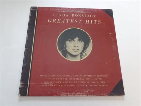 Linda Ronstadt Greatest Hits Vinyl Record Linda Ronstadt Etsy