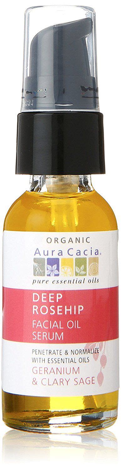 Aura Cacia Organic Rosehip Restoring Serum Fl Oz Facial Oil Serum