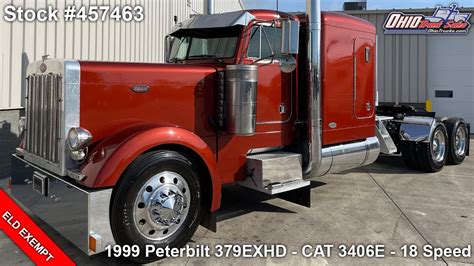 1999 PETERBILT 379EXHD 457463 SOLD YouTube