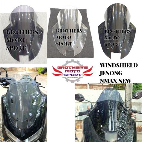 Jual Windshield Tdr V2 Nmax New Visor Model Tdr Jenong V2 New Nmax